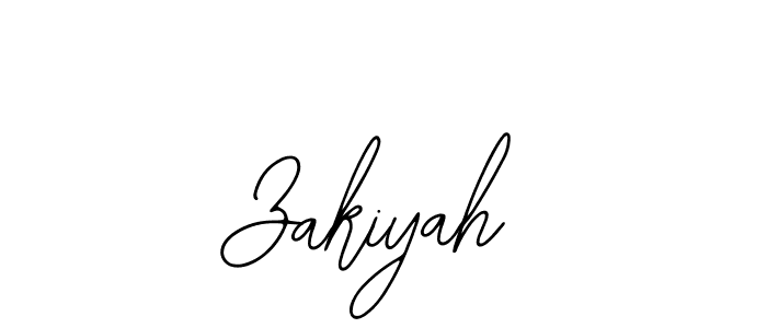 How to Draw Zakiyah signature style? Bearetta-2O07w is a latest design signature styles for name Zakiyah. Zakiyah signature style 12 images and pictures png