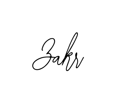 Use a signature maker to create a handwritten signature online. With this signature software, you can design (Bearetta-2O07w) your own signature for name Zakr. Zakr signature style 12 images and pictures png
