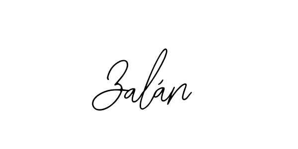 Make a beautiful signature design for name Zalán. With this signature (Bearetta-2O07w) style, you can create a handwritten signature for free. Zalán signature style 12 images and pictures png