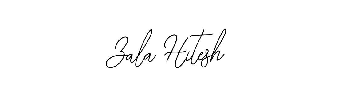 Also You can easily find your signature by using the search form. We will create Zala Hitesh name handwritten signature images for you free of cost using Bearetta-2O07w sign style. Zala Hitesh signature style 12 images and pictures png