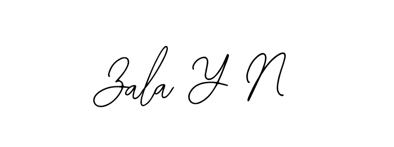 You can use this online signature creator to create a handwritten signature for the name Zala Y N. This is the best online autograph maker. Zala Y N signature style 12 images and pictures png