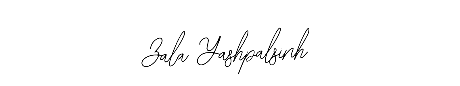 How to Draw Zala Yashpalsinh signature style? Bearetta-2O07w is a latest design signature styles for name Zala Yashpalsinh. Zala Yashpalsinh signature style 12 images and pictures png