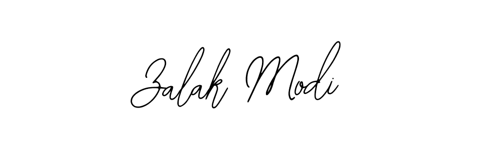 Also we have Zalak Modi name is the best signature style. Create professional handwritten signature collection using Bearetta-2O07w autograph style. Zalak Modi signature style 12 images and pictures png