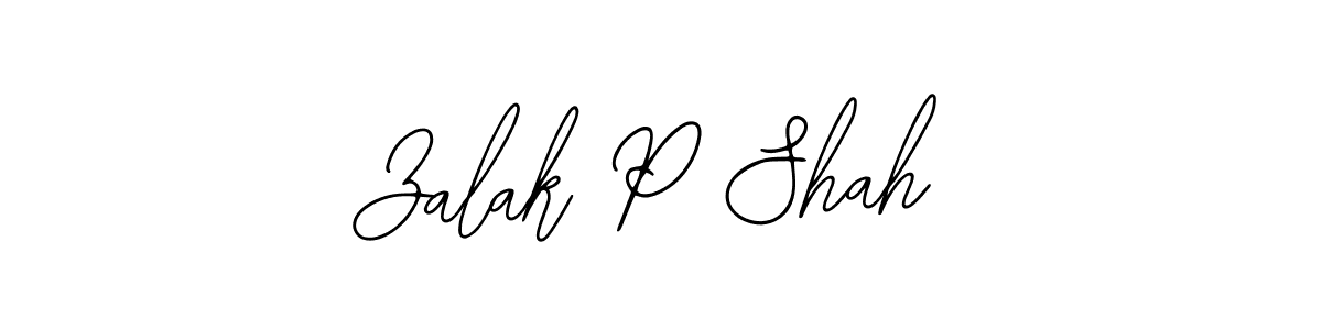 Similarly Bearetta-2O07w is the best handwritten signature design. Signature creator online .You can use it as an online autograph creator for name Zalak P Shah. Zalak P Shah signature style 12 images and pictures png