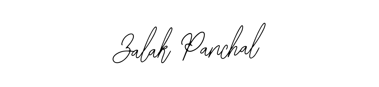 The best way (Bearetta-2O07w) to make a short signature is to pick only two or three words in your name. The name Zalak Panchal include a total of six letters. For converting this name. Zalak Panchal signature style 12 images and pictures png