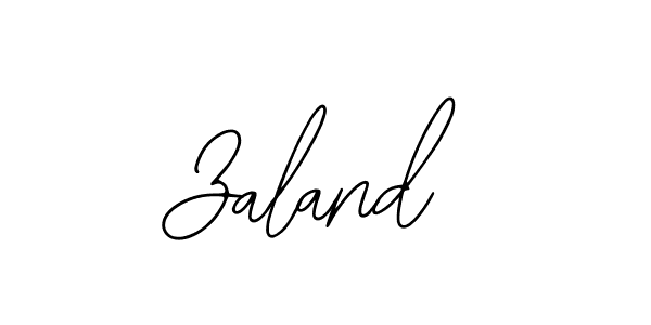 You should practise on your own different ways (Bearetta-2O07w) to write your name (Zaland) in signature. don't let someone else do it for you. Zaland signature style 12 images and pictures png