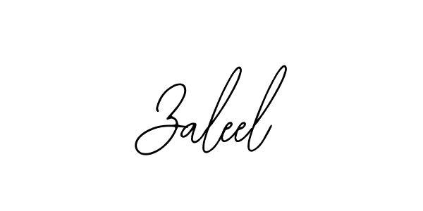 Make a beautiful signature design for name Zaleel. Use this online signature maker to create a handwritten signature for free. Zaleel signature style 12 images and pictures png