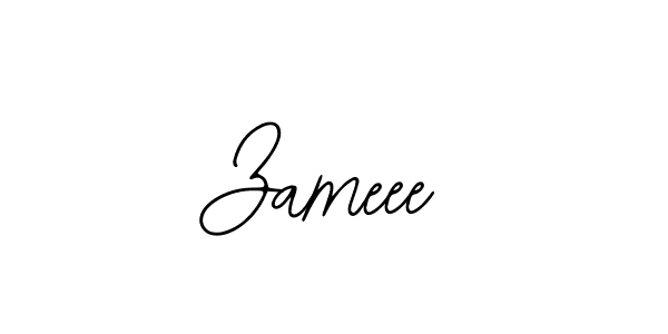 Design your own signature with our free online signature maker. With this signature software, you can create a handwritten (Bearetta-2O07w) signature for name Zameee. Zameee signature style 12 images and pictures png