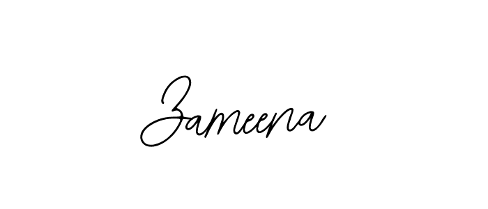 Make a beautiful signature design for name Zameena. Use this online signature maker to create a handwritten signature for free. Zameena signature style 12 images and pictures png
