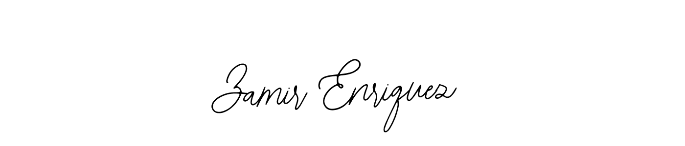 Use a signature maker to create a handwritten signature online. With this signature software, you can design (Bearetta-2O07w) your own signature for name Zamir Enriquez. Zamir Enriquez signature style 12 images and pictures png