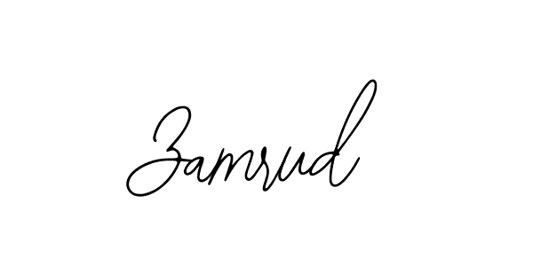 Zamrud stylish signature style. Best Handwritten Sign (Bearetta-2O07w) for my name. Handwritten Signature Collection Ideas for my name Zamrud. Zamrud signature style 12 images and pictures png