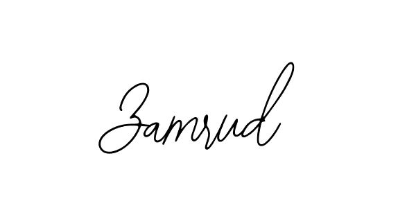 You should practise on your own different ways (Bearetta-2O07w) to write your name (Zamrud) in signature. don't let someone else do it for you. Zamrud signature style 12 images and pictures png