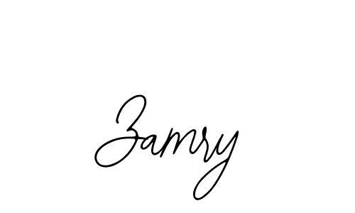 How to Draw Zamry signature style? Bearetta-2O07w is a latest design signature styles for name Zamry. Zamry signature style 12 images and pictures png