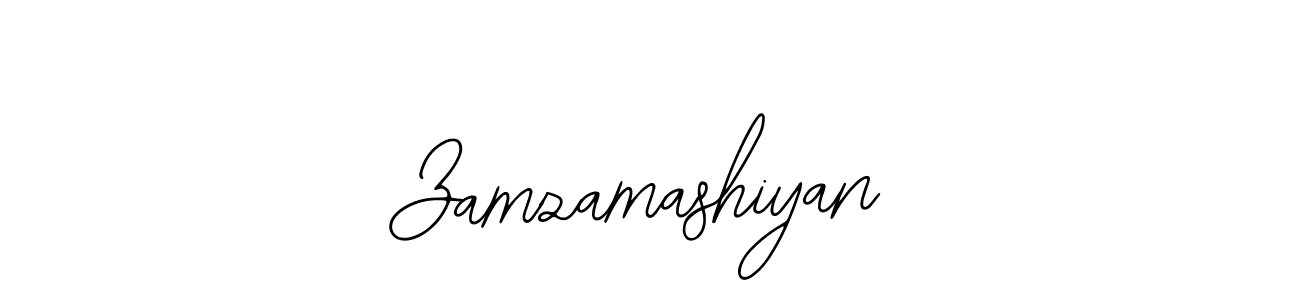 Make a beautiful signature design for name Zamzamashiyan. Use this online signature maker to create a handwritten signature for free. Zamzamashiyan signature style 12 images and pictures png