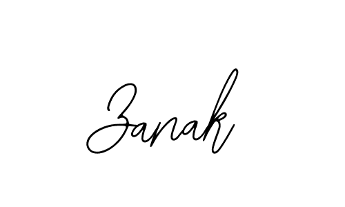 Use a signature maker to create a handwritten signature online. With this signature software, you can design (Bearetta-2O07w) your own signature for name Zanak. Zanak signature style 12 images and pictures png