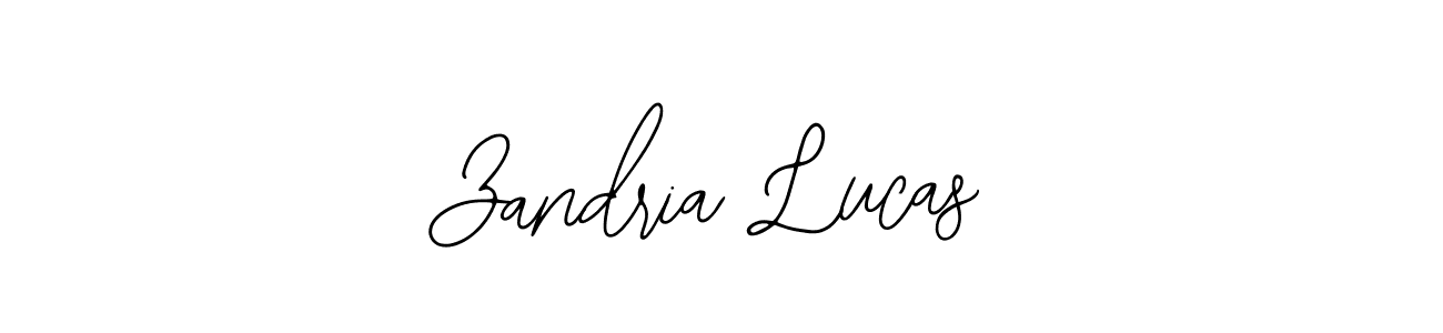 How to make Zandria Lucas signature? Bearetta-2O07w is a professional autograph style. Create handwritten signature for Zandria Lucas name. Zandria Lucas signature style 12 images and pictures png