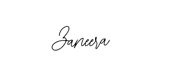 Zaneera stylish signature style. Best Handwritten Sign (Bearetta-2O07w) for my name. Handwritten Signature Collection Ideas for my name Zaneera. Zaneera signature style 12 images and pictures png