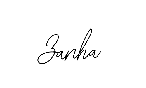 Make a beautiful signature design for name Zanha. Use this online signature maker to create a handwritten signature for free. Zanha signature style 12 images and pictures png