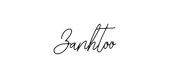 It looks lik you need a new signature style for name Zanhtoo. Design unique handwritten (Bearetta-2O07w) signature with our free signature maker in just a few clicks. Zanhtoo signature style 12 images and pictures png