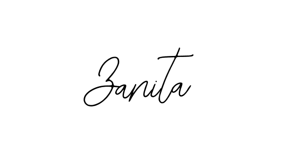Make a beautiful signature design for name Zanita. With this signature (Bearetta-2O07w) style, you can create a handwritten signature for free. Zanita signature style 12 images and pictures png