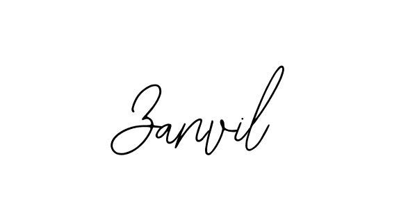 Design your own signature with our free online signature maker. With this signature software, you can create a handwritten (Bearetta-2O07w) signature for name Zanvil. Zanvil signature style 12 images and pictures png