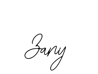 How to make Zany name signature. Use Bearetta-2O07w style for creating short signs online. This is the latest handwritten sign. Zany signature style 12 images and pictures png