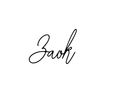 It looks lik you need a new signature style for name Zaok. Design unique handwritten (Bearetta-2O07w) signature with our free signature maker in just a few clicks. Zaok signature style 12 images and pictures png