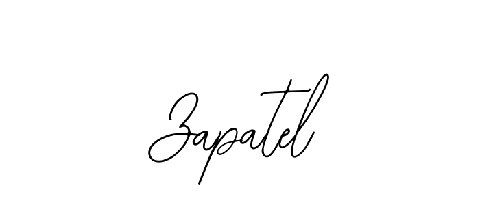 Make a beautiful signature design for name Zapatel. With this signature (Bearetta-2O07w) style, you can create a handwritten signature for free. Zapatel signature style 12 images and pictures png