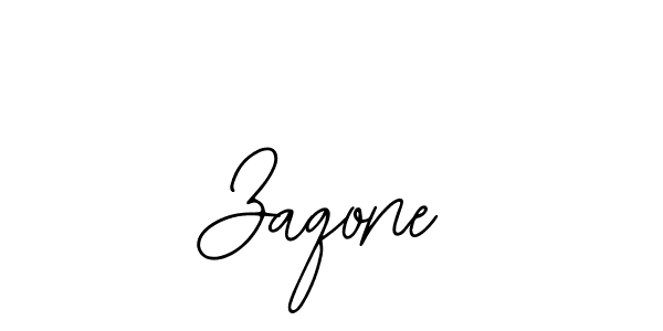 Create a beautiful signature design for name Zaqone. With this signature (Bearetta-2O07w) fonts, you can make a handwritten signature for free. Zaqone signature style 12 images and pictures png