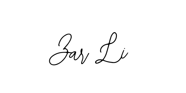 if you are searching for the best signature style for your name Zar Li. so please give up your signature search. here we have designed multiple signature styles  using Bearetta-2O07w. Zar Li signature style 12 images and pictures png