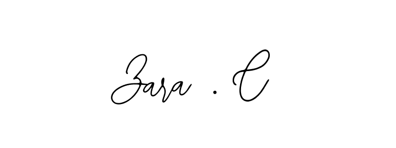 Make a beautiful signature design for name Zara . C. Use this online signature maker to create a handwritten signature for free. Zara . C signature style 12 images and pictures png