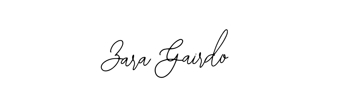 You should practise on your own different ways (Bearetta-2O07w) to write your name (Zara Gairdo) in signature. don't let someone else do it for you. Zara Gairdo signature style 12 images and pictures png