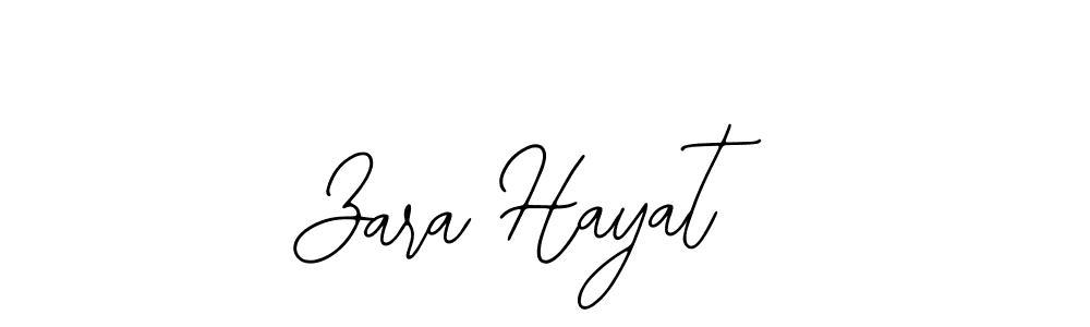 Zara Hayat stylish signature style. Best Handwritten Sign (Bearetta-2O07w) for my name. Handwritten Signature Collection Ideas for my name Zara Hayat. Zara Hayat signature style 12 images and pictures png