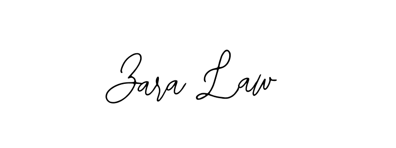 Design your own signature with our free online signature maker. With this signature software, you can create a handwritten (Bearetta-2O07w) signature for name Zara Law. Zara Law signature style 12 images and pictures png