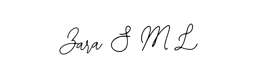 Create a beautiful signature design for name Zara S M L. With this signature (Bearetta-2O07w) fonts, you can make a handwritten signature for free. Zara S M L signature style 12 images and pictures png