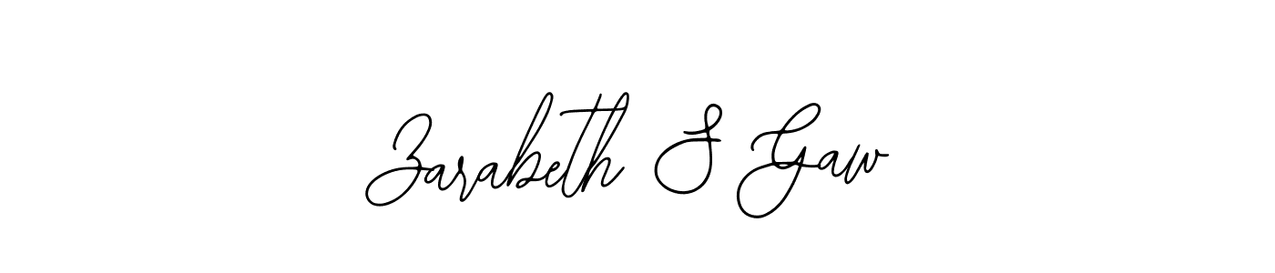 if you are searching for the best signature style for your name Zarabeth S Gaw. so please give up your signature search. here we have designed multiple signature styles  using Bearetta-2O07w. Zarabeth S Gaw signature style 12 images and pictures png