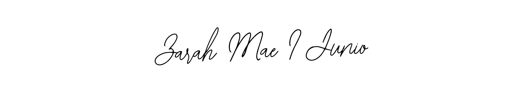 Bearetta-2O07w is a professional signature style that is perfect for those who want to add a touch of class to their signature. It is also a great choice for those who want to make their signature more unique. Get Zarah Mae I Junio name to fancy signature for free. Zarah Mae I Junio signature style 12 images and pictures png
