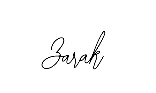 You should practise on your own different ways (Bearetta-2O07w) to write your name (Zarak) in signature. don't let someone else do it for you. Zarak signature style 12 images and pictures png