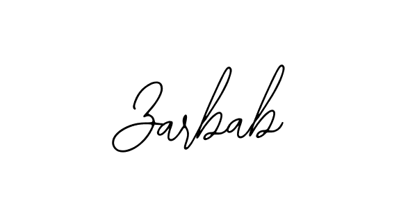 The best way (Bearetta-2O07w) to make a short signature is to pick only two or three words in your name. The name Zarbab include a total of six letters. For converting this name. Zarbab signature style 12 images and pictures png