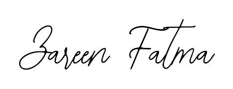 A classic penmanship look for Zareen Fatma. The Bearetta-2O07w font brings timeless elegance and confidence to every signed document. Zareen Fatma signature style 12 images and pictures png