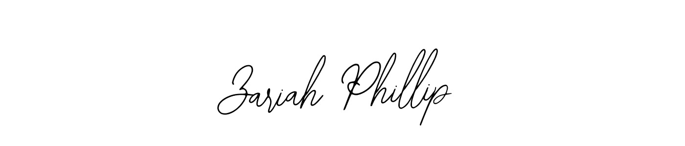 Bearetta-2O07w is a professional signature style that is perfect for those who want to add a touch of class to their signature. It is also a great choice for those who want to make their signature more unique. Get Zariah Phillip name to fancy signature for free. Zariah Phillip signature style 12 images and pictures png