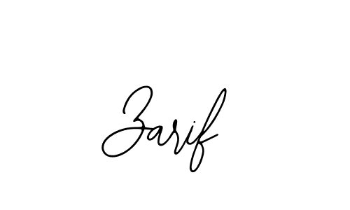 Design your own signature with our free online signature maker. With this signature software, you can create a handwritten (Bearetta-2O07w) signature for name Zarif. Zarif signature style 12 images and pictures png