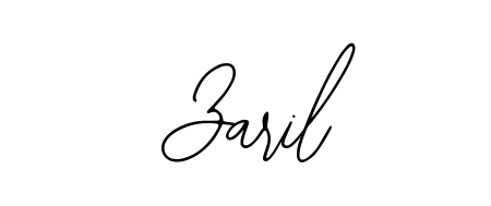 Give your name Zaril an exquisite flair with the Bearetta-2O07w script font. Ideal for contracts, resumes, and formal letterheads. Zaril signature style 12 images and pictures png