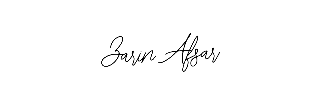 Make a beautiful signature design for name Zarin Afsar. Use this online signature maker to create a handwritten signature for free. Zarin Afsar signature style 12 images and pictures png