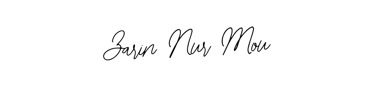 Also You can easily find your signature by using the search form. We will create Zarin Nur Mou name handwritten signature images for you free of cost using Bearetta-2O07w sign style. Zarin Nur Mou signature style 12 images and pictures png