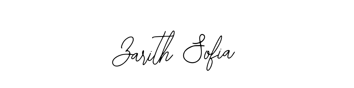 Zarith Sofia stylish signature style. Best Handwritten Sign (Bearetta-2O07w) for my name. Handwritten Signature Collection Ideas for my name Zarith Sofia. Zarith Sofia signature style 12 images and pictures png
