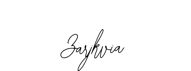 Make a beautiful signature design for name Zarjkvia. Use this online signature maker to create a handwritten signature for free. Zarjkvia signature style 12 images and pictures png