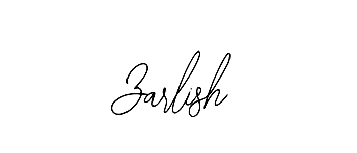 Create a beautiful signature design for name Zarlish. With this signature (Bearetta-2O07w) fonts, you can make a handwritten signature for free. Zarlish signature style 12 images and pictures png
