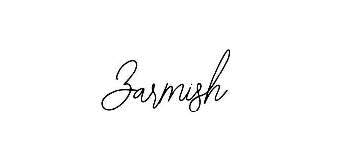 Make a beautiful signature design for name Zarmish. With this signature (Bearetta-2O07w) style, you can create a handwritten signature for free. Zarmish signature style 12 images and pictures png