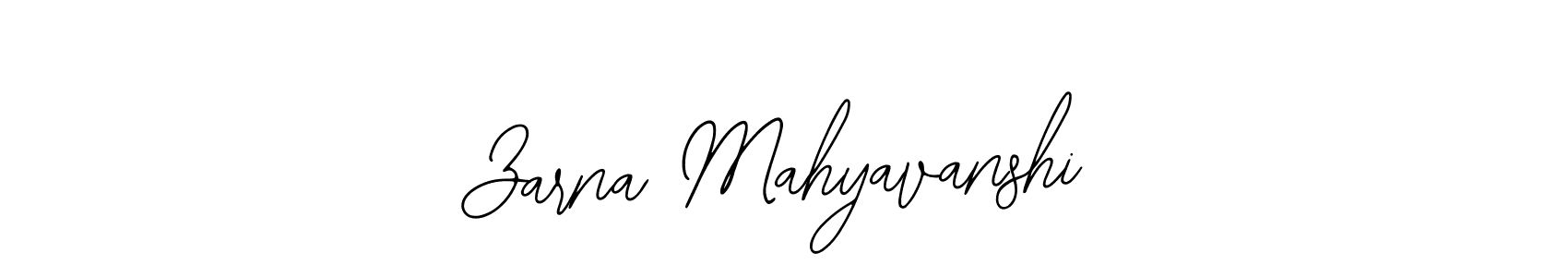 It looks lik you need a new signature style for name Zarna Mahyavanshi. Design unique handwritten (Bearetta-2O07w) signature with our free signature maker in just a few clicks. Zarna Mahyavanshi signature style 12 images and pictures png